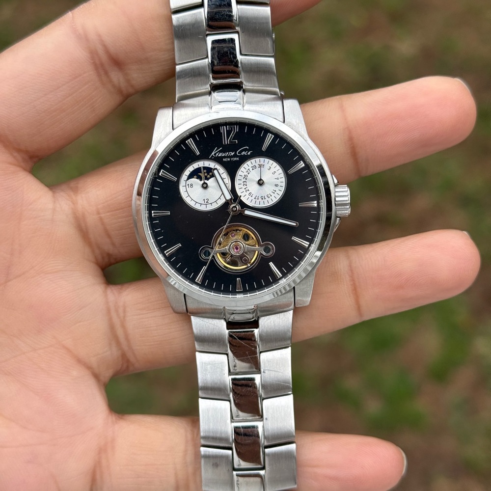 Kenneth Cole Automatic Skeleton Multifunction Sta… - image 7